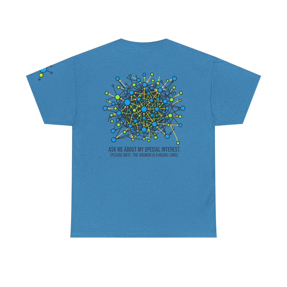 Color: Heather Sapphire | Special Interest Premium Graphic Tee