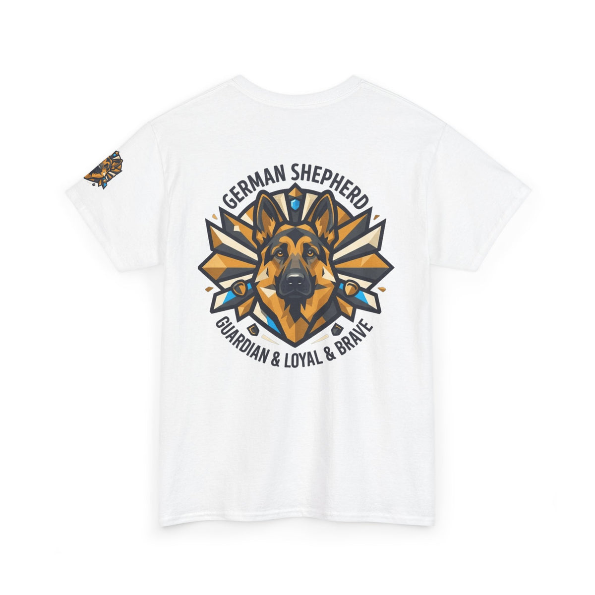 "German Shepherd Guardian Loyal Brave" Premium Graphic Tee