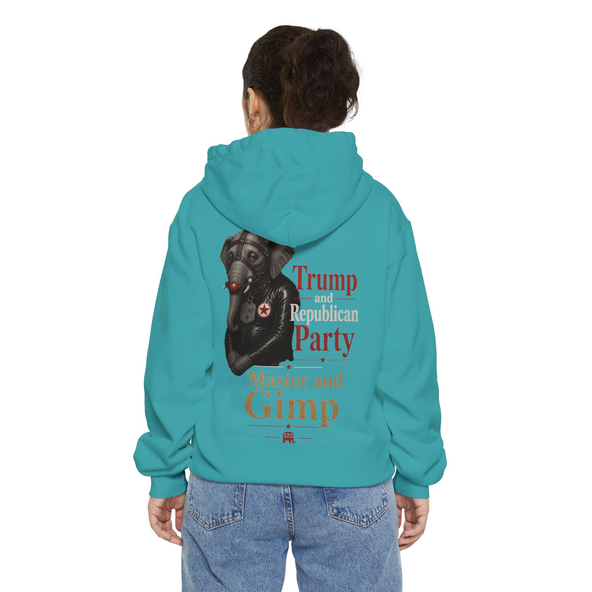 Color: Seafoam | Master and Gimp Garment-Dyed Hoodie