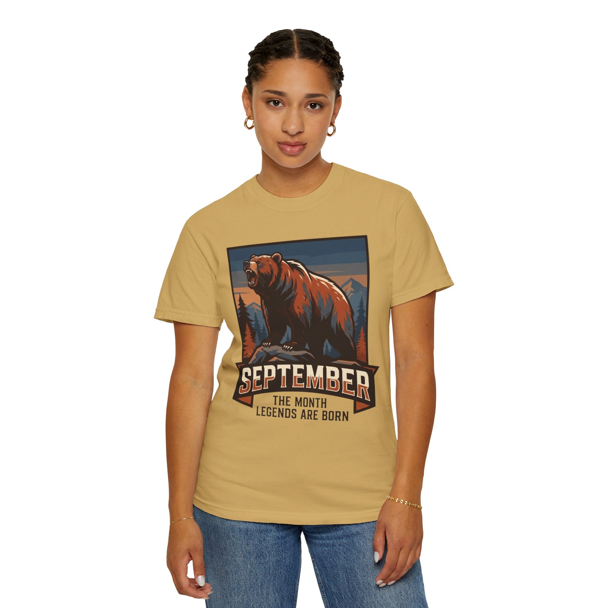 "September Legend" Unisex Garment-Dyed Tee