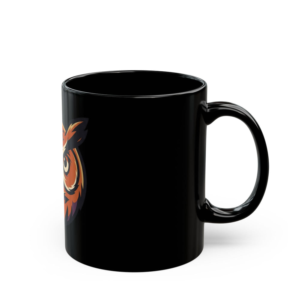 "October Legend" Black Ceramic Mug — Graphic