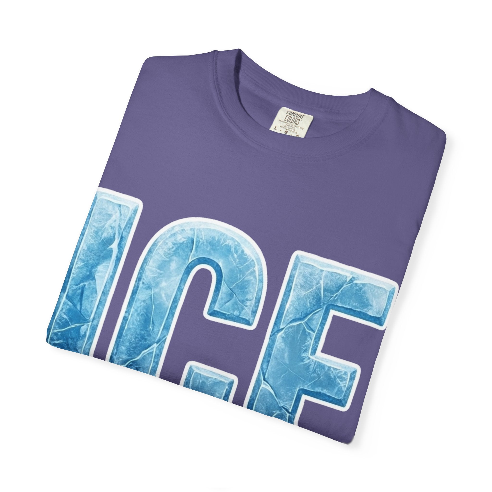 "ICE Cold Government" Unisex Garment-Dyed T-shirt