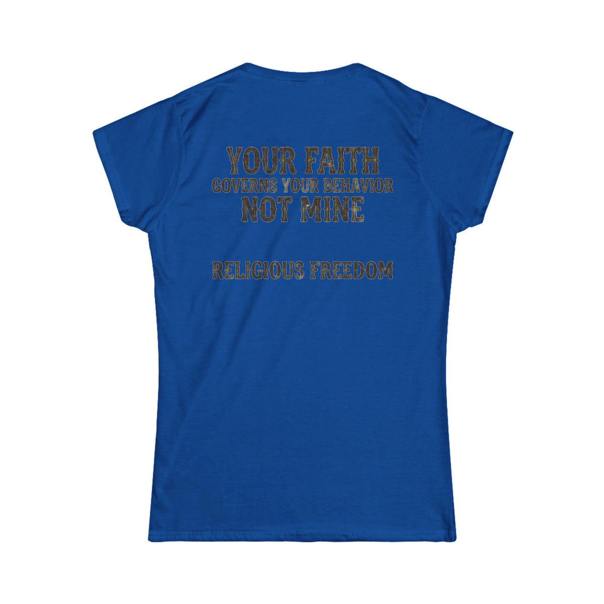 Color: Royal | Religious Freedom Women's Tee