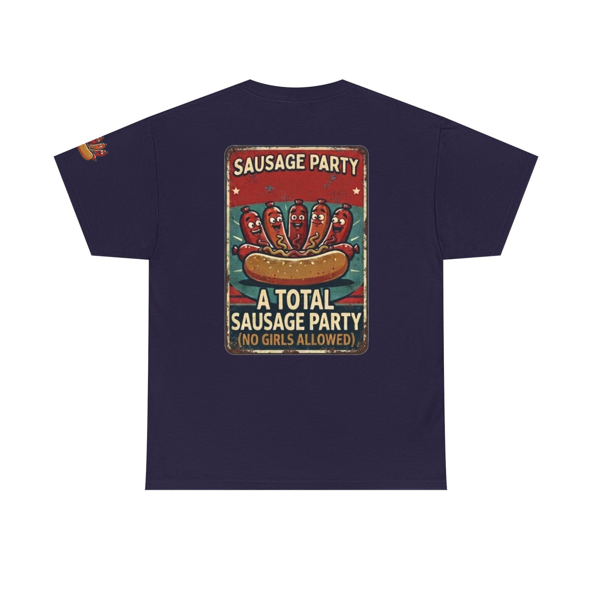 Color: Blackberry | Sausage Party Premium Graphic Tee