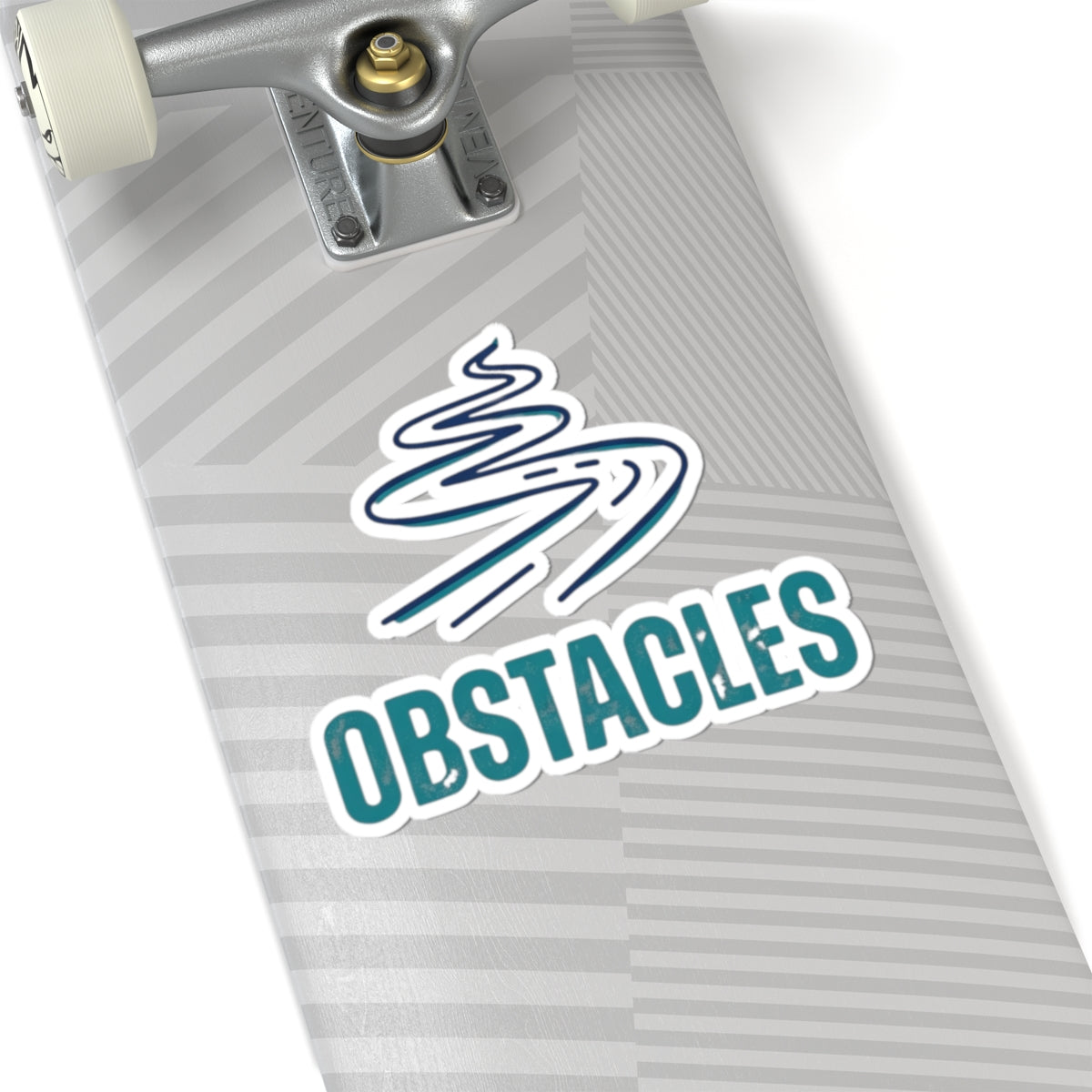 "Life Is The Obstacles" Sticker