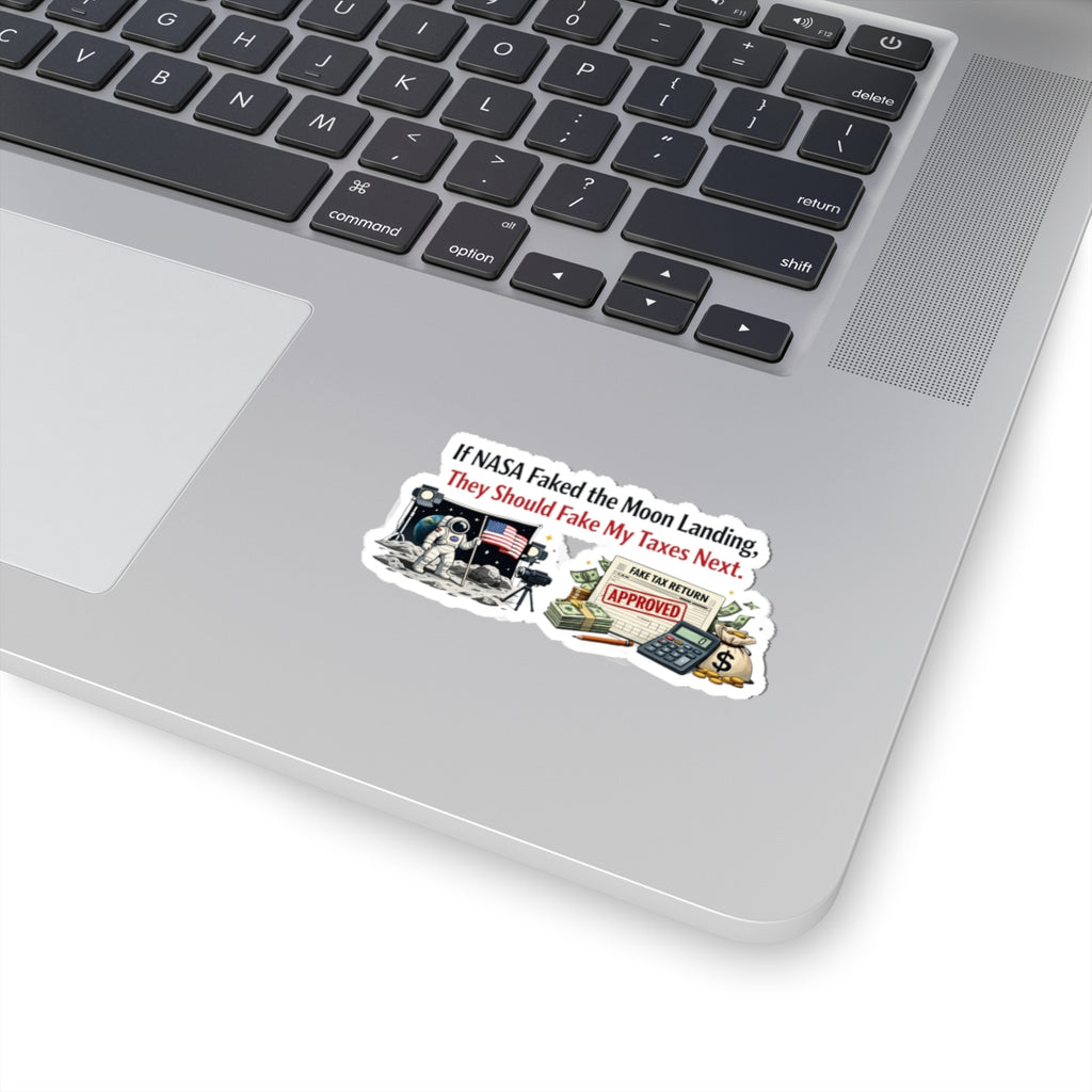 They Lied About Both | Kiss-Cut Sticker — AttitudeShirts