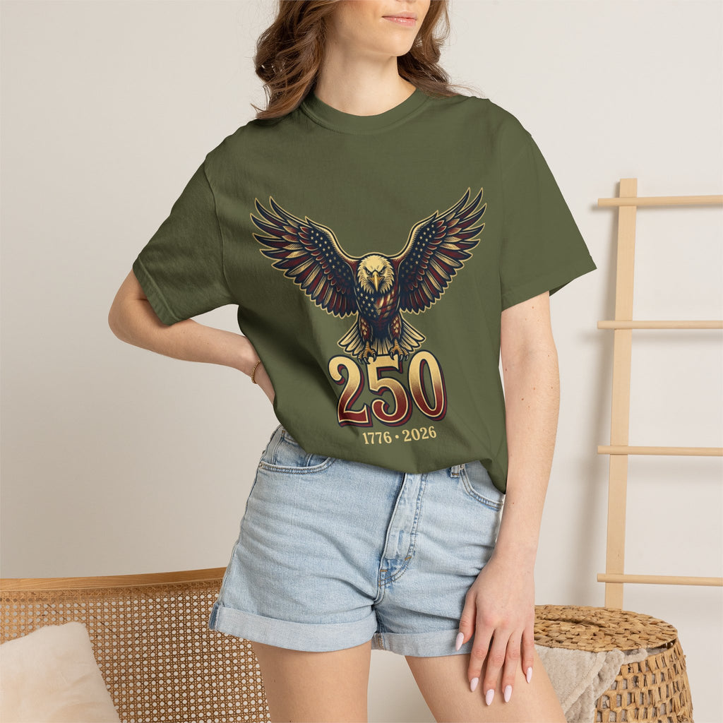 "USA Eagle 250 Years" Unisex Garment-Dyed Tee