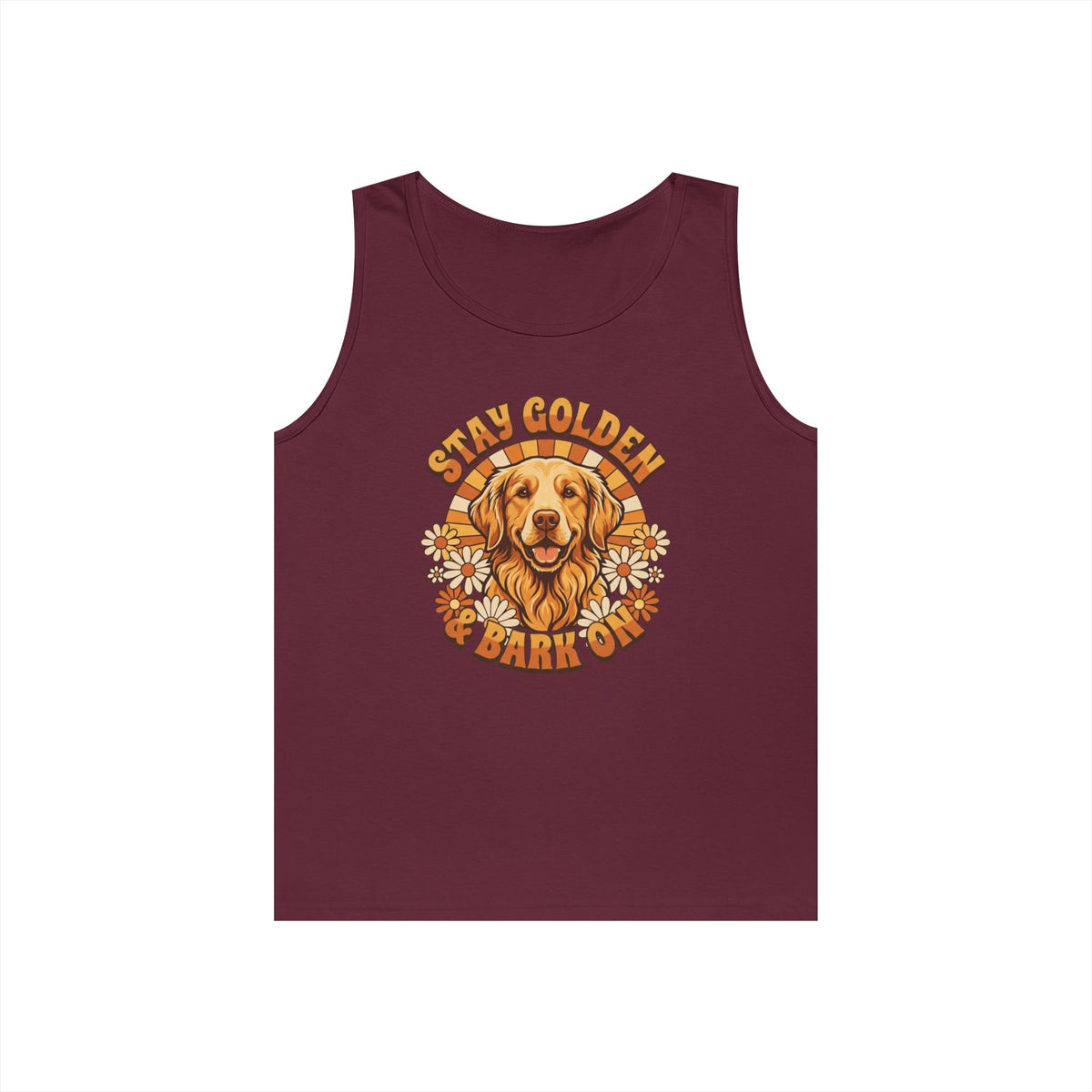 "Stay Golden & Bark On" Tank Top