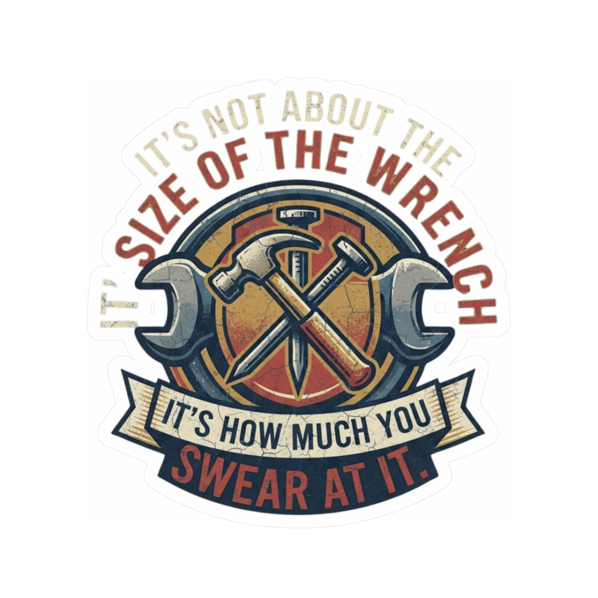 "Size Matters" Sticker — Main
