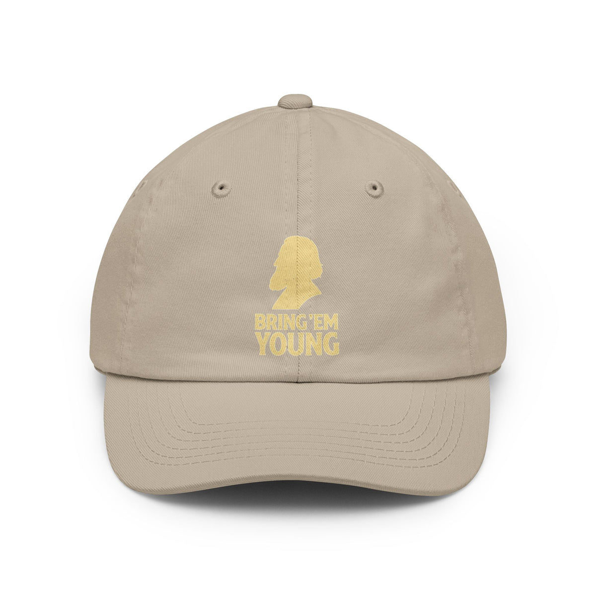 Color: Stone | Bring Em Young Dad Hat