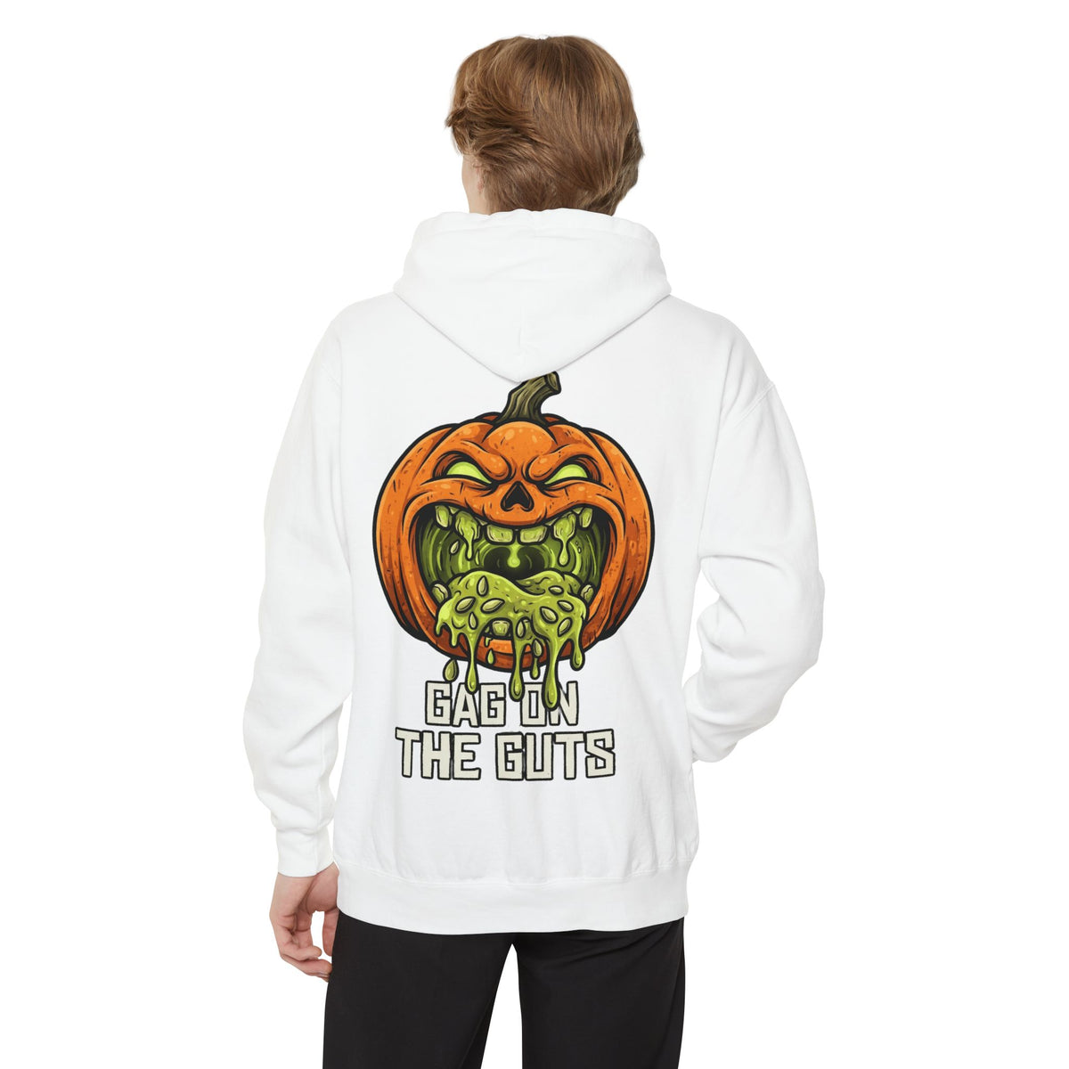 "Gag On The Guts" Garment-Dyed Hoodie