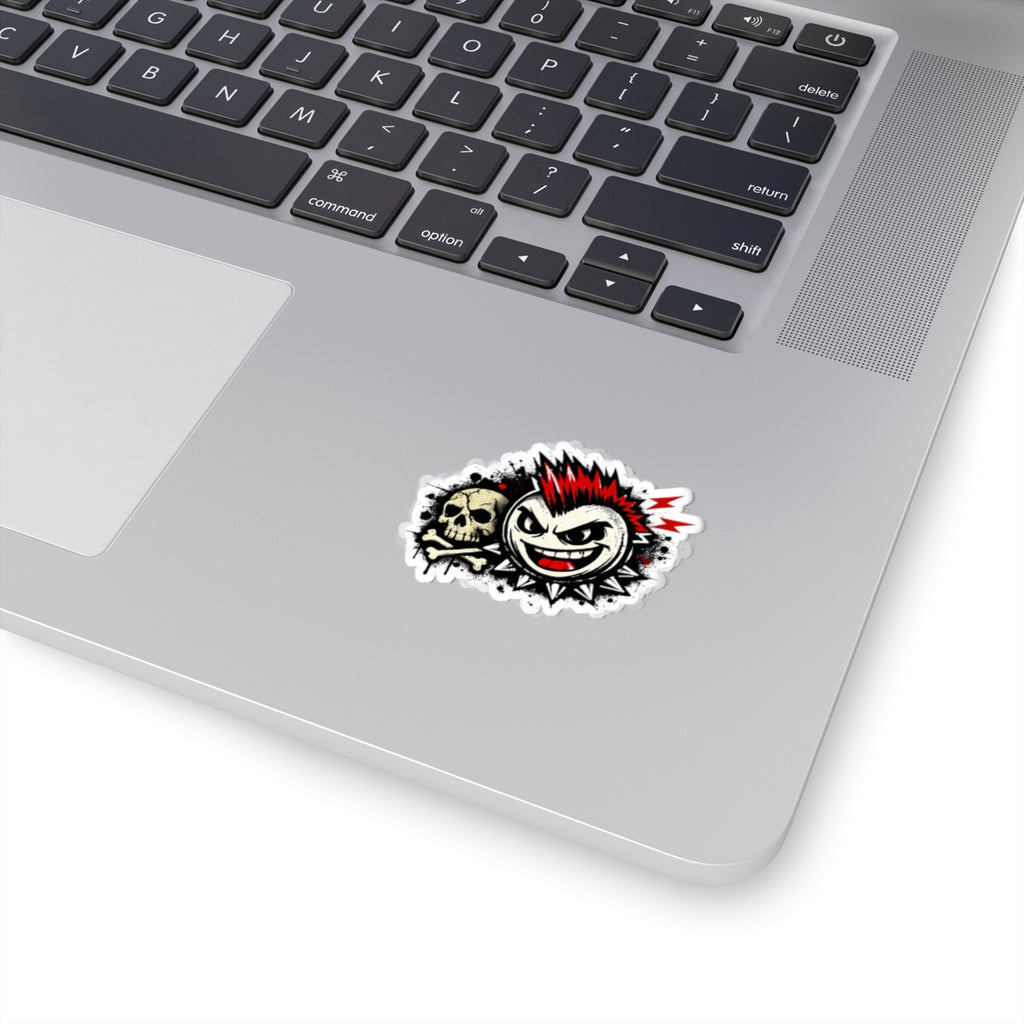 Pure Uncut Attitude | Kiss-Cut Sticker — AttitudeShirts