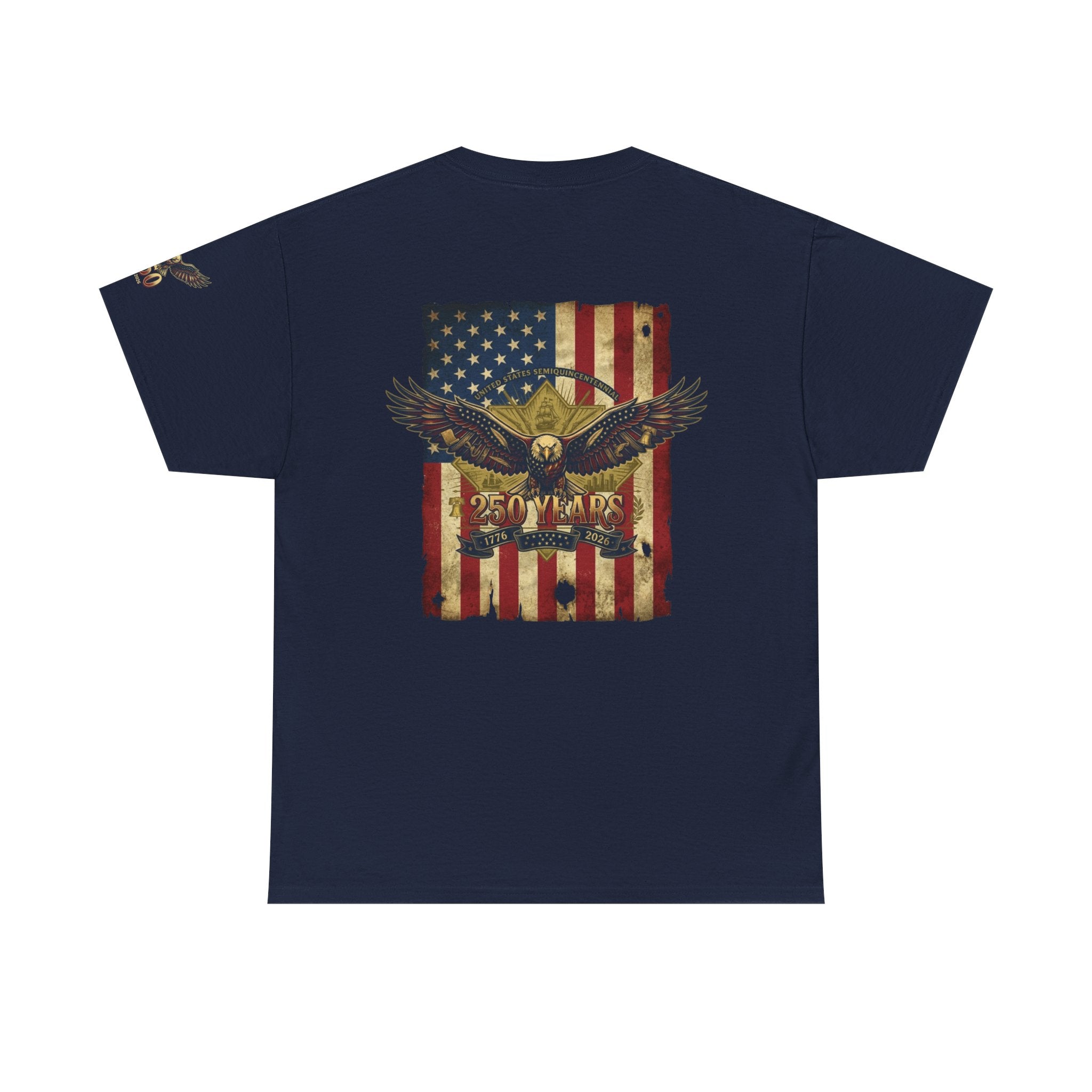 "Eagle and Flag 250 Years" Premium Graphic Tee