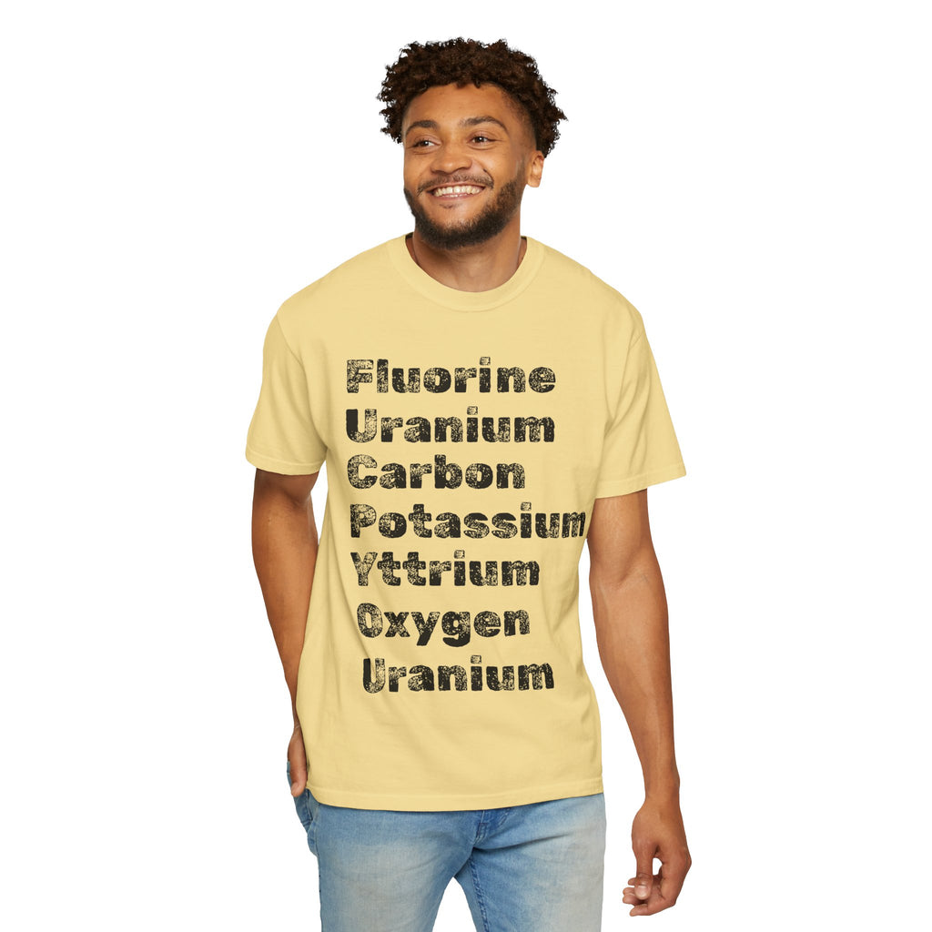 "Periodic Salt" Unisex Garment-Dyed T-shirt