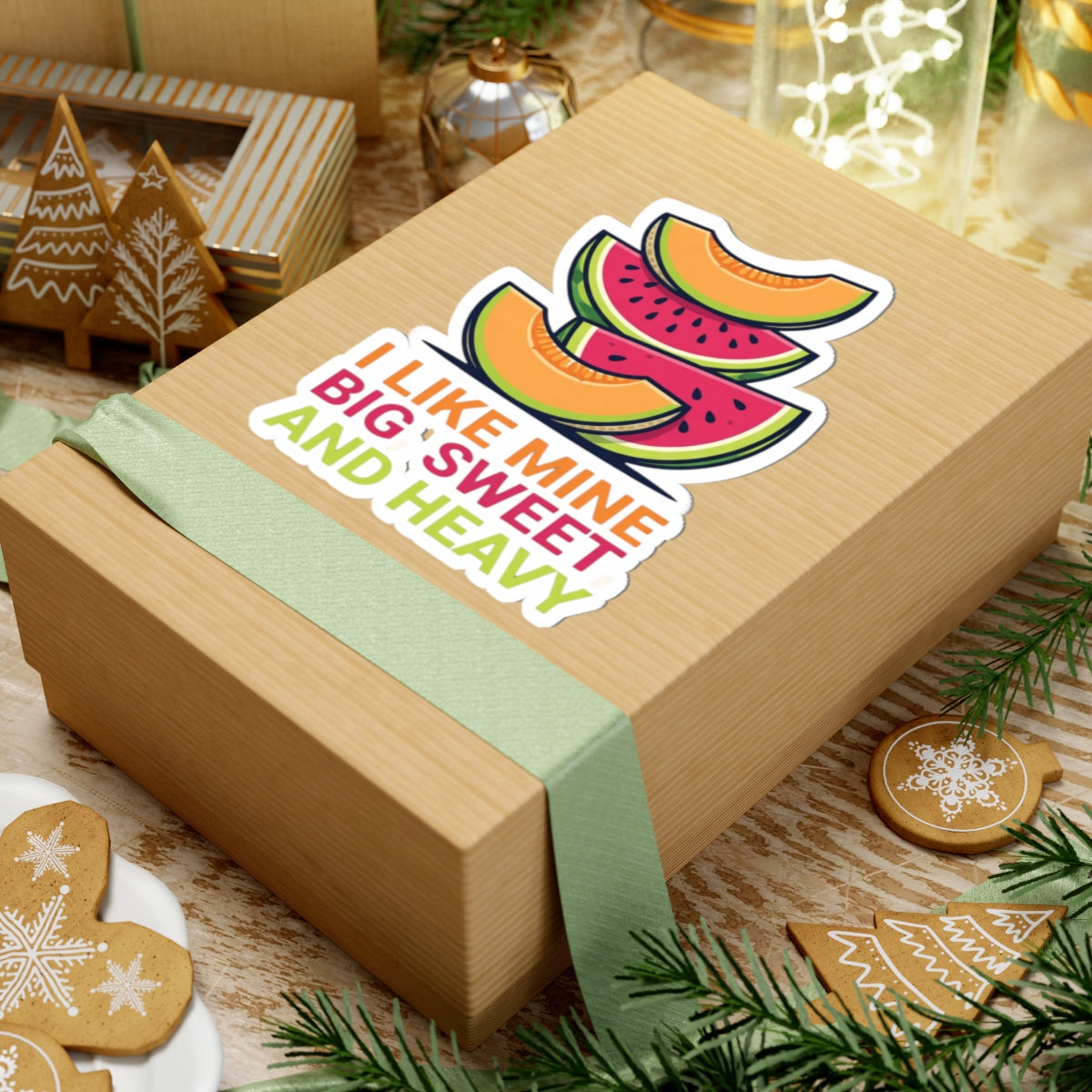 "Big Sweet and Heavy" Sticker — Main