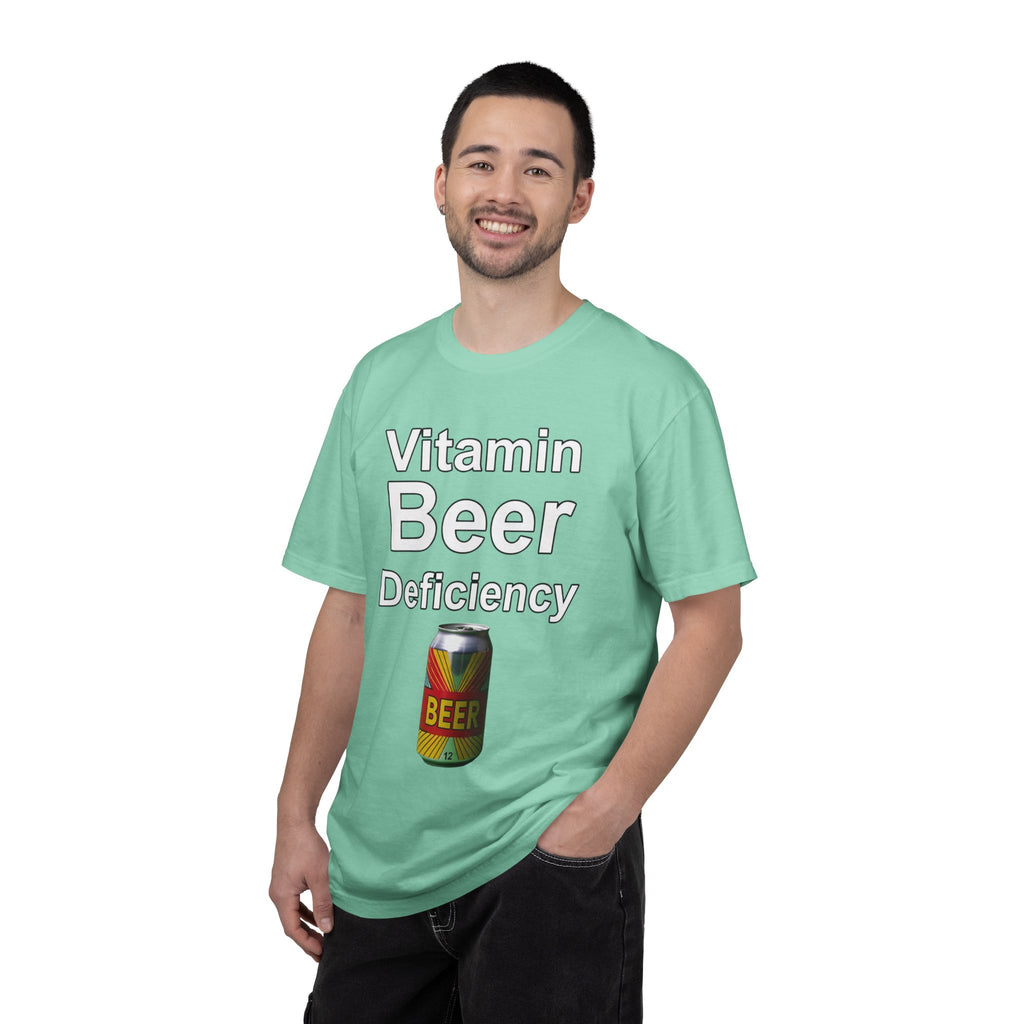 "Vitamin Beer " Unisex Garment-Dyed T-shirt