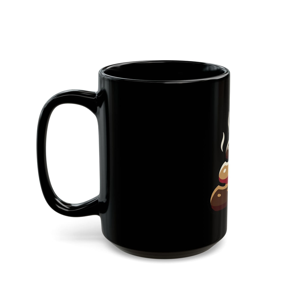 "This is Dogshit" Black Ceramic Mug — Graphic