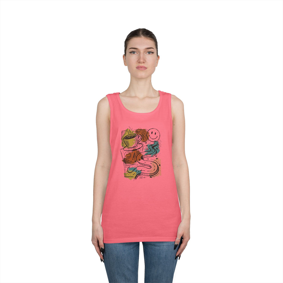 "Happy Coffee" Tank Top