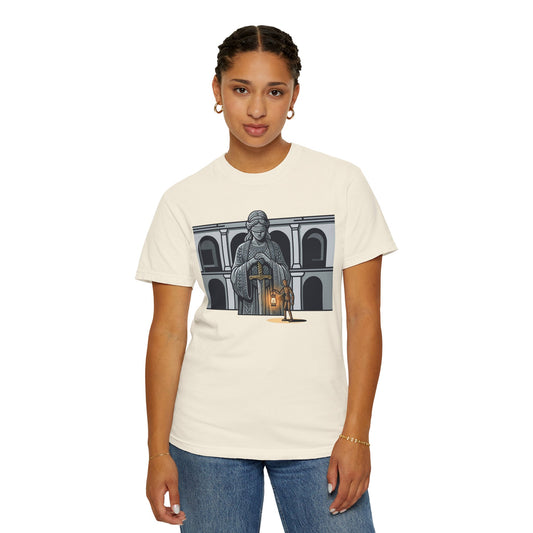 "Blind Justice" Unisex Garment-Dyed Tee