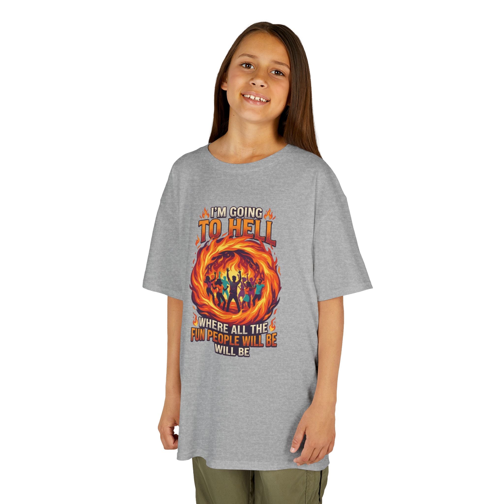 "I'm Going to Hell" Kids Tee