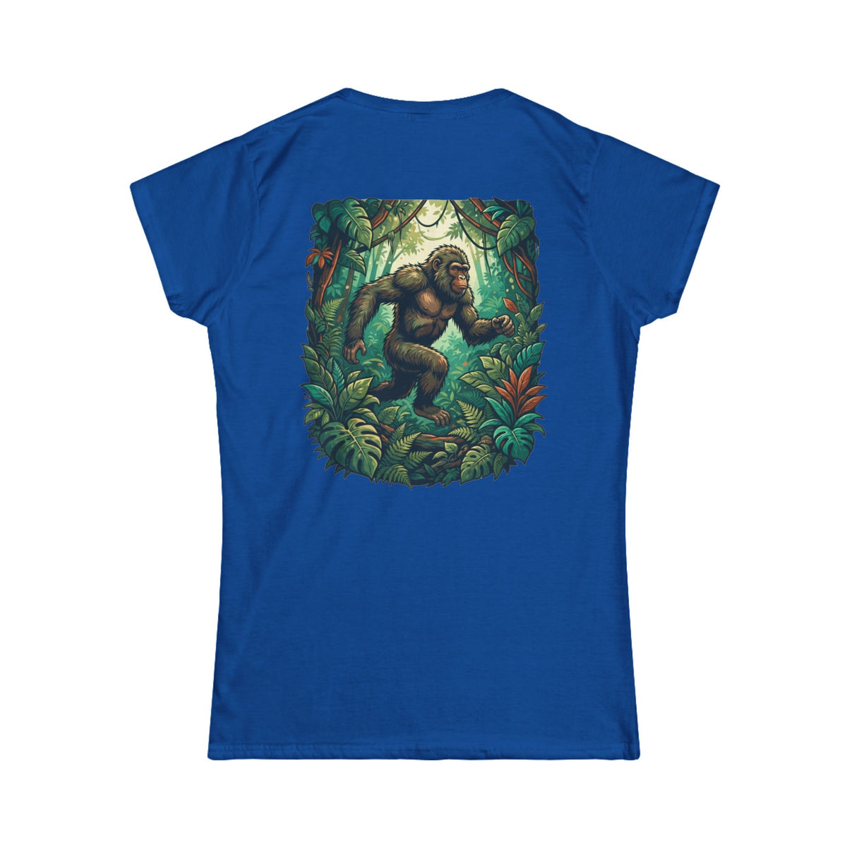 Color: Royal | The Bukit Timah Monkey Man (Singapore) Women's Tee