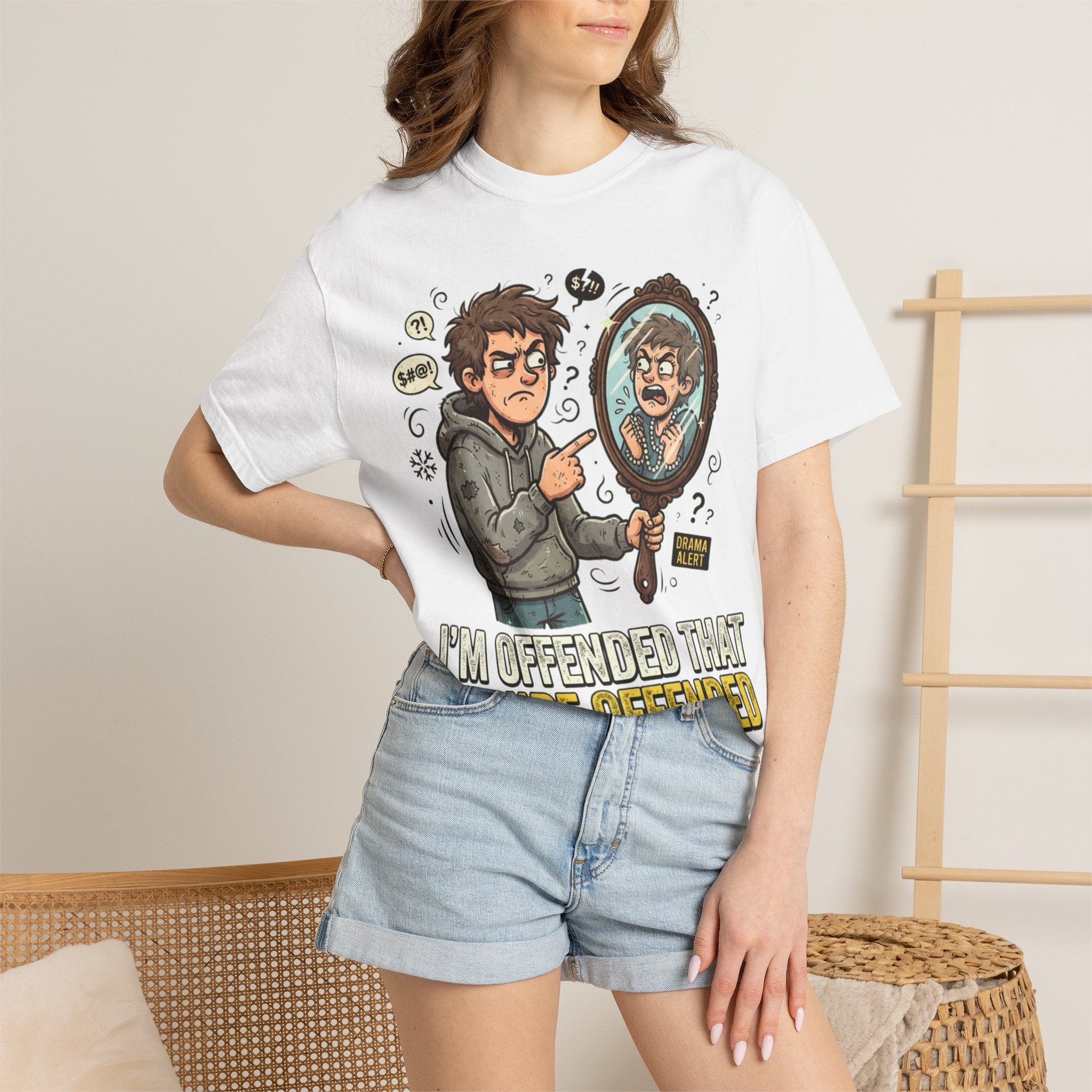 "I'm Offended That You're Offended" Unisex Garment-Dyed Tee