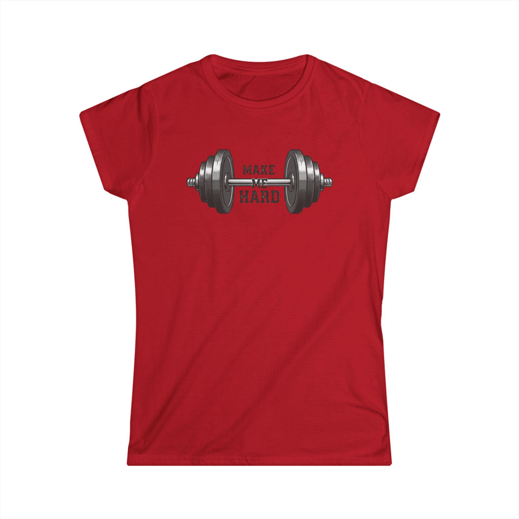 Make Me Hard - Morning Demands | Women's Tee — AttitudeShirts