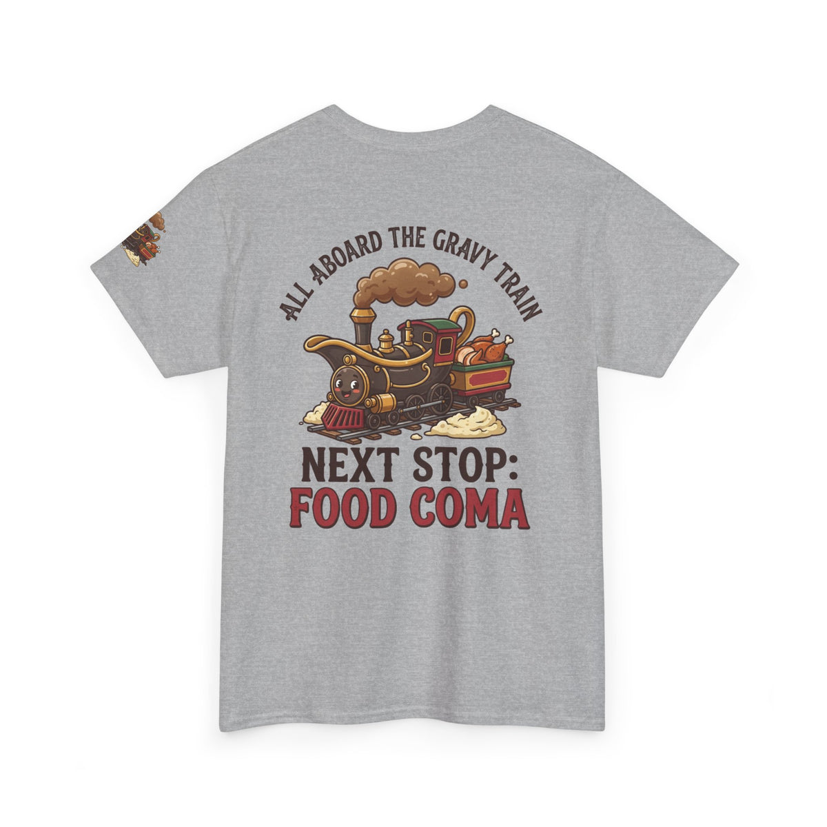 "Next Stop Food Coma" Premium Graphic Tee