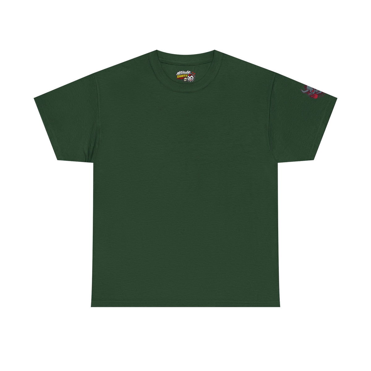 Color: Forest Green | Damned Premium Graphic Tee