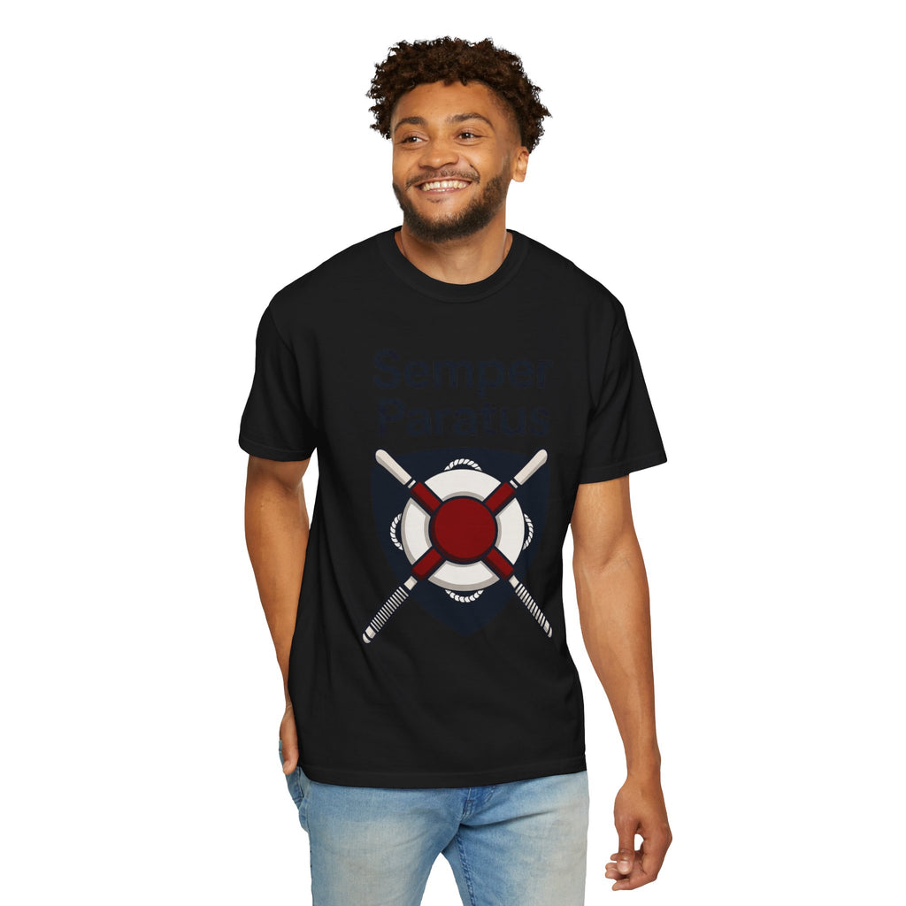 "Semper Paratus" Unisex Garment-Dyed T-shirt