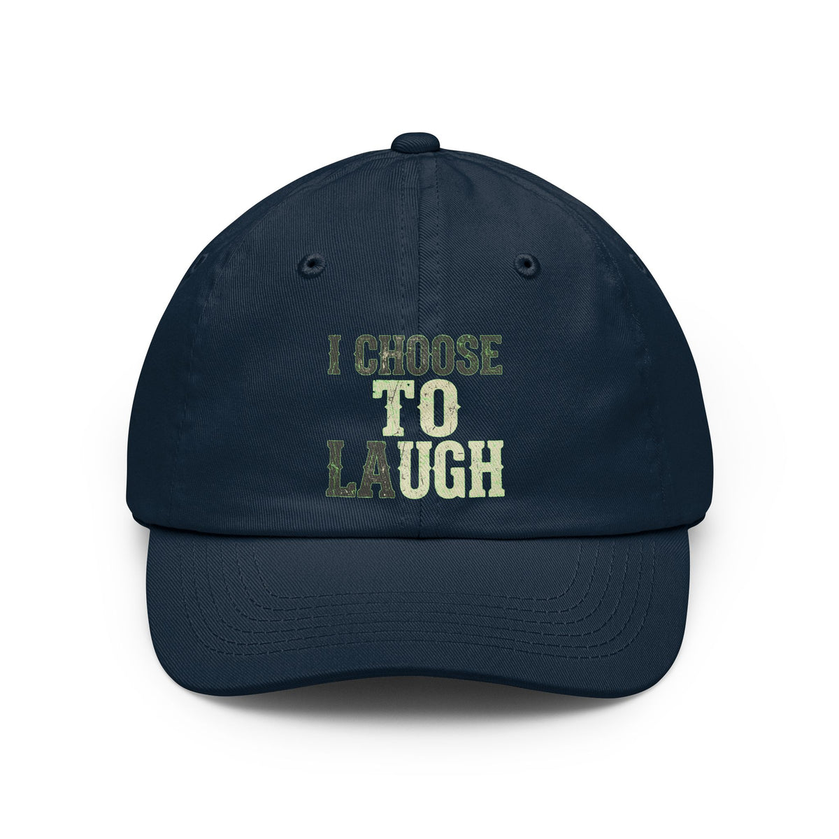 Color: Navy | Choose to Laugh Dad Hat