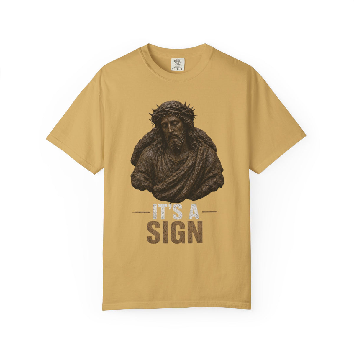 "Good Book Series It's a Sign" Unisex Garment-Dyed Tee
