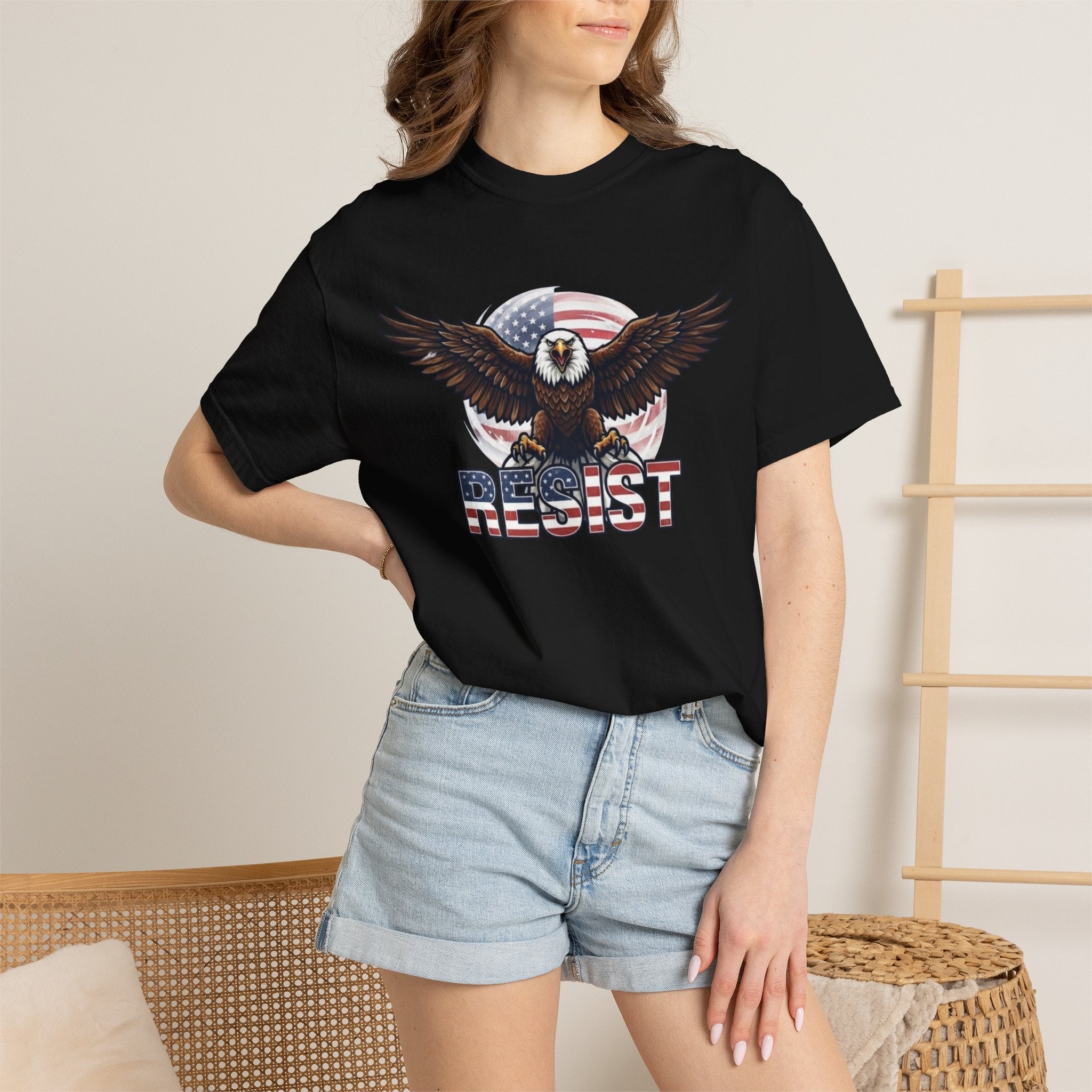 "Resist" Unisex Garment-Dyed Tee