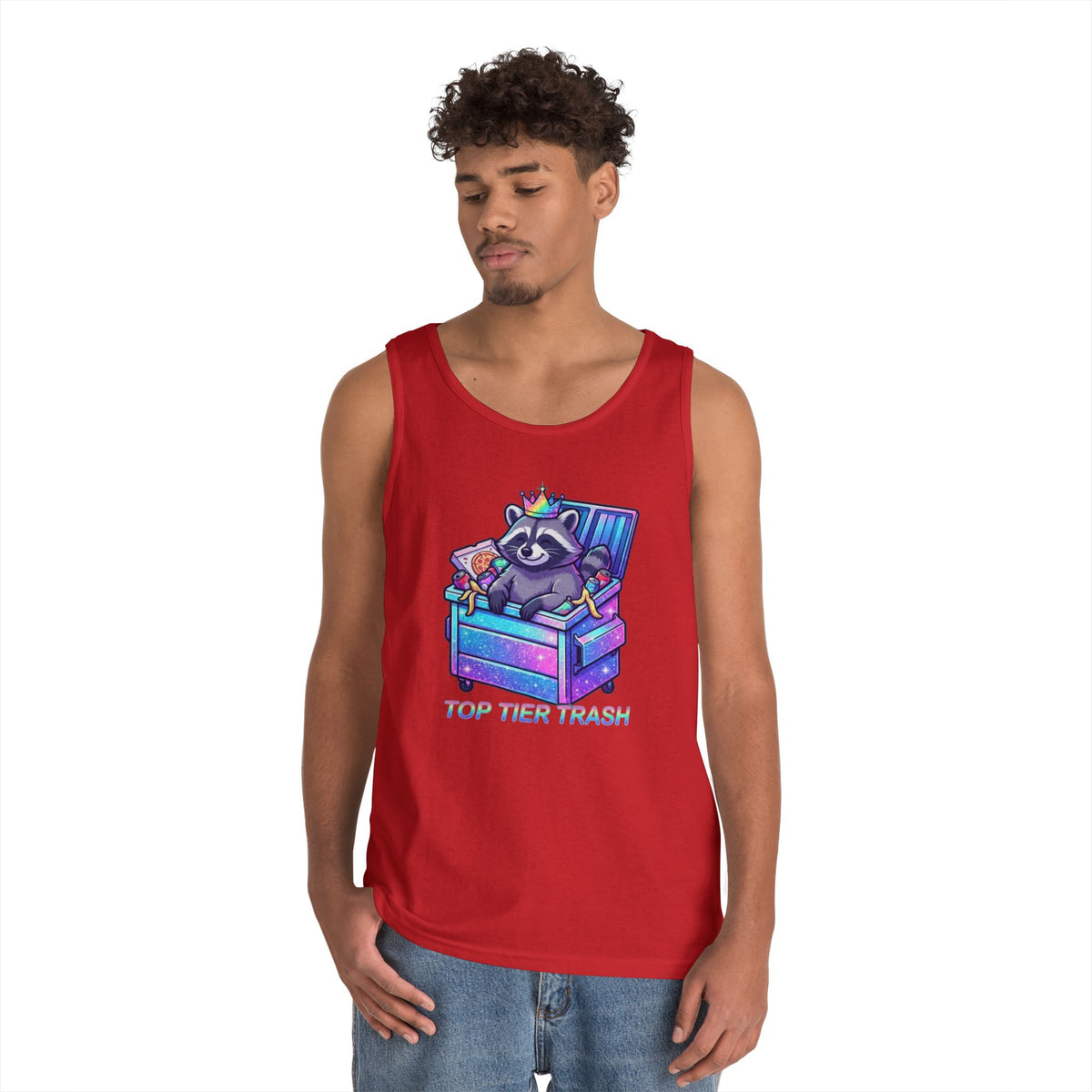 Color: Red | Top Tier Trash Tank Top