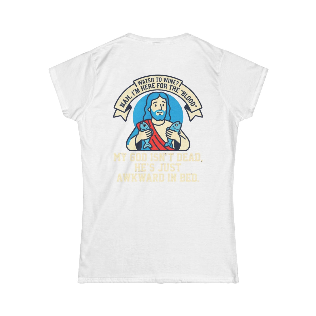 "Good Book Series Not Dead Awkward In Bed" Women's Tee