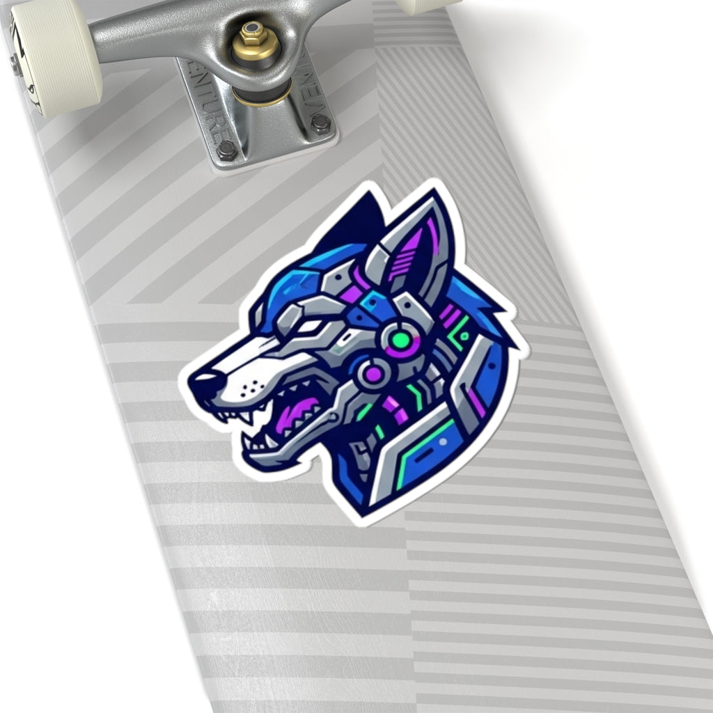 "Cyber Wolf" Sticker