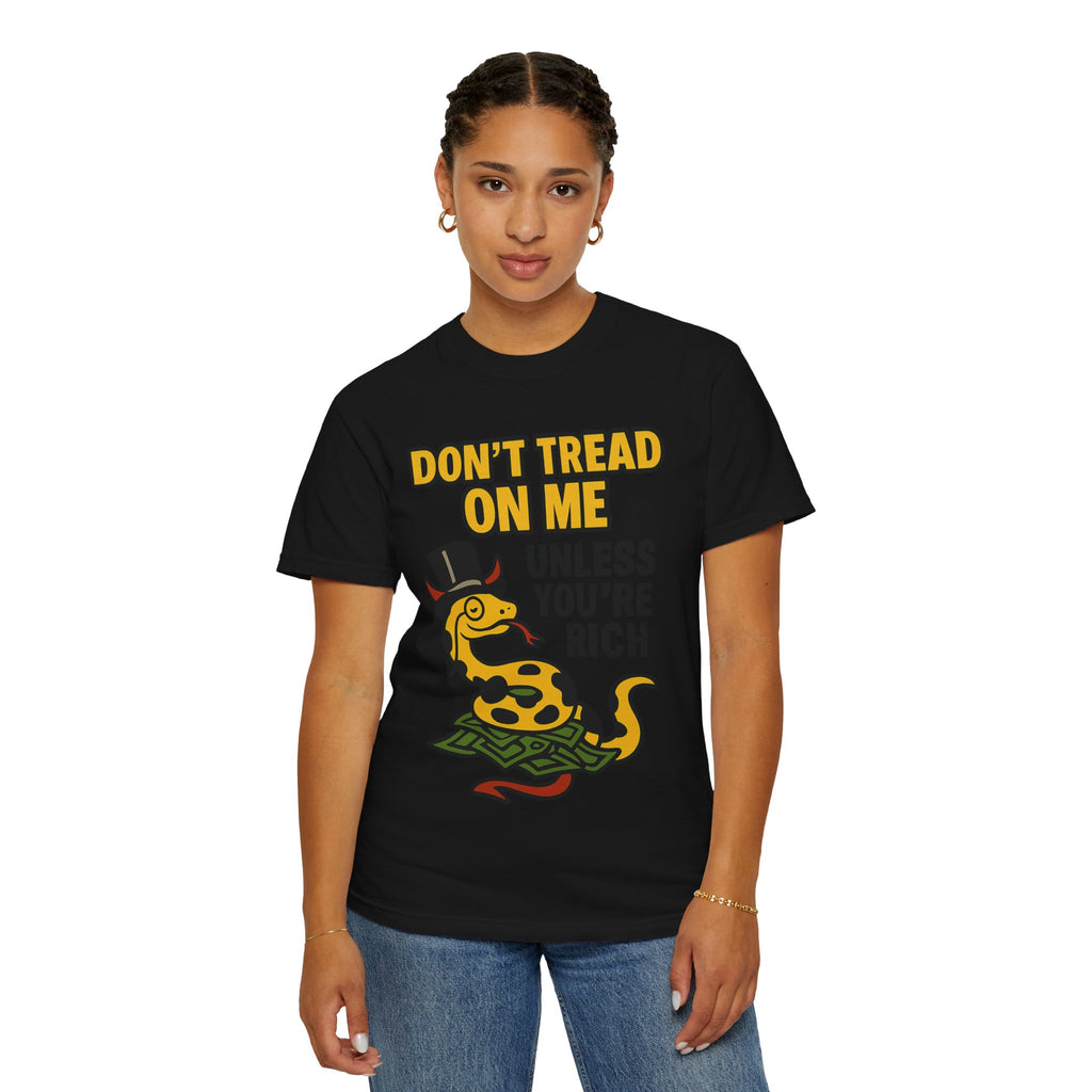 "Don't Tread On Me" Unisex Garment-Dyed T-shirt