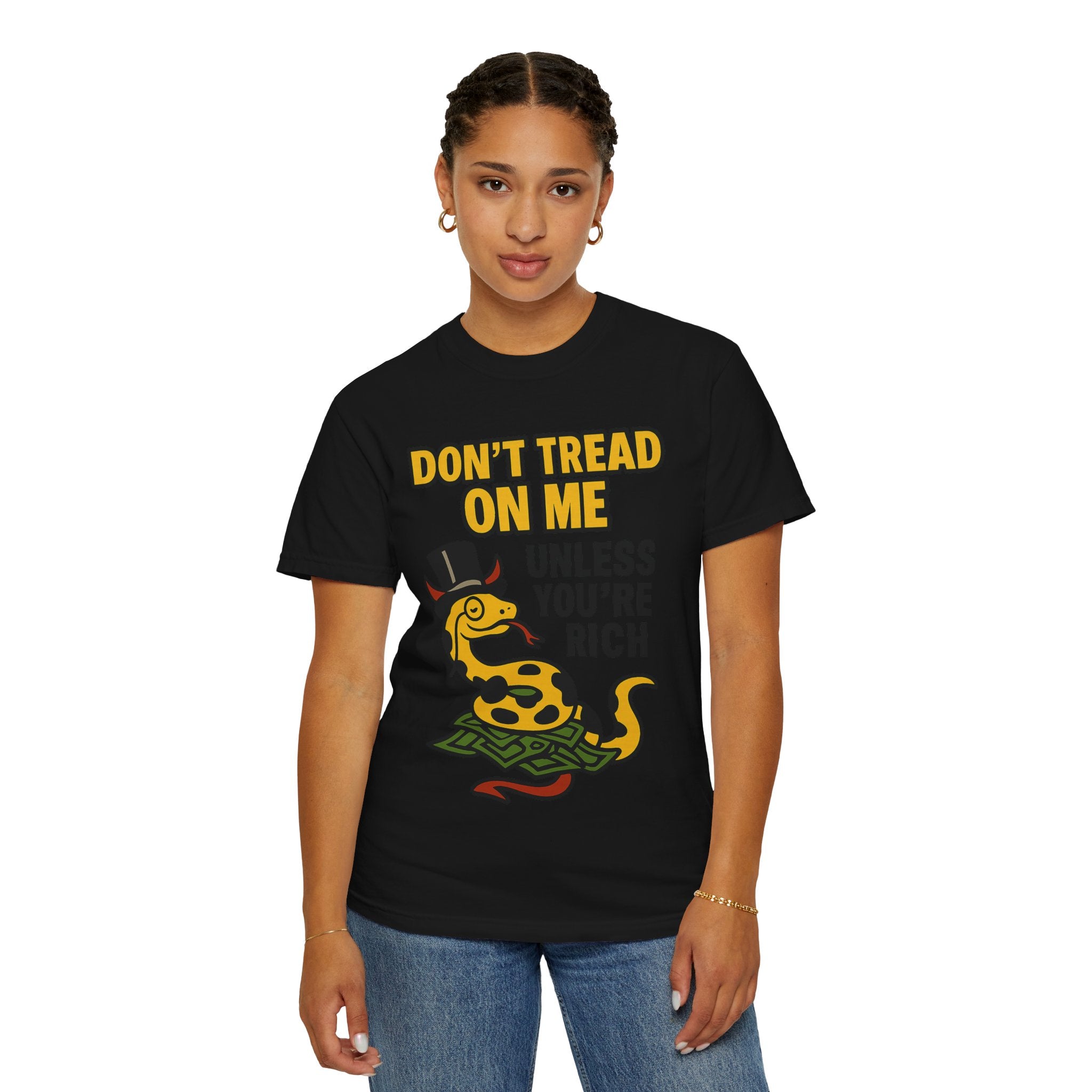 "Don't Tread On Me" Unisex Garment-Dyed T-shirt