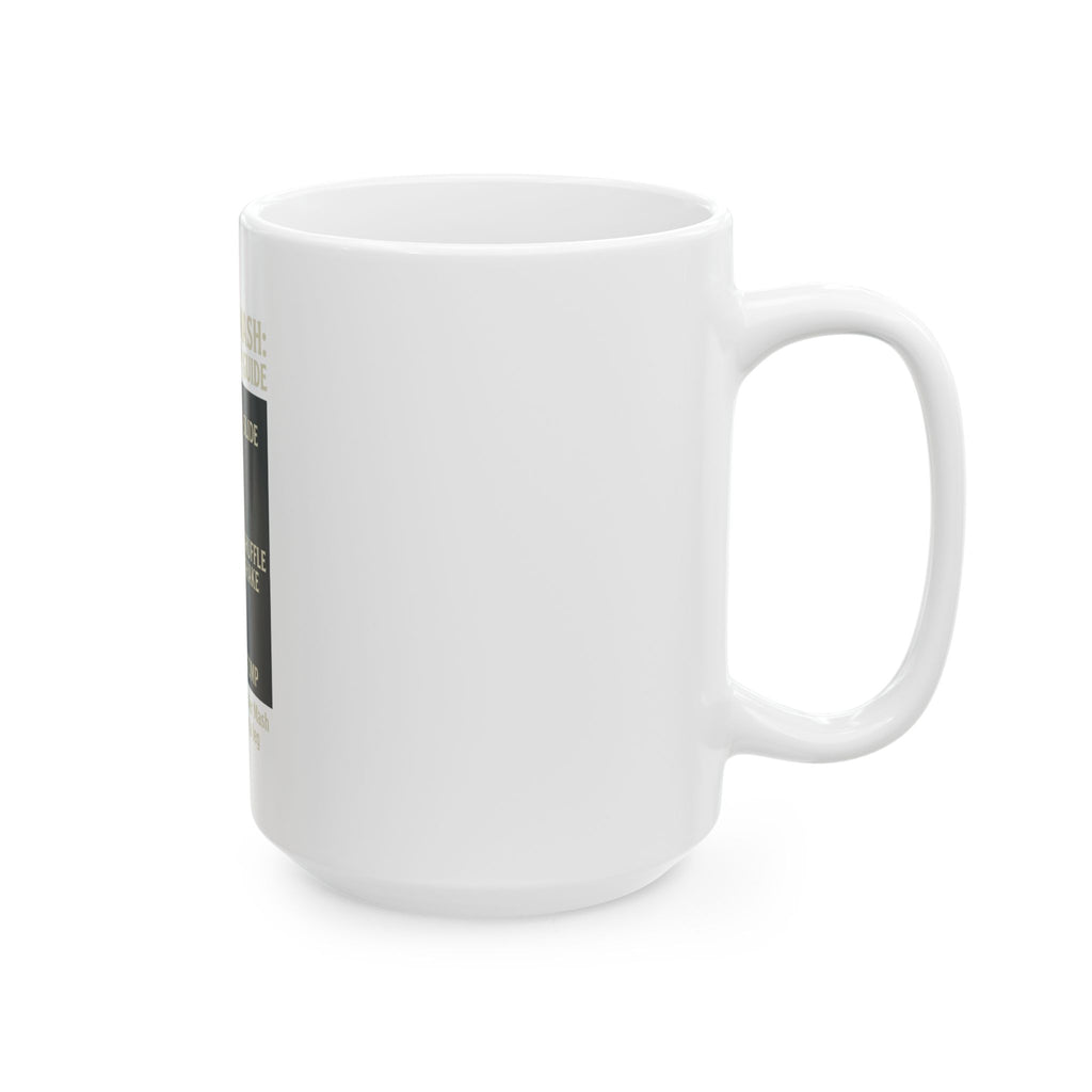 "Monster Mash" White Ceramic Mug
