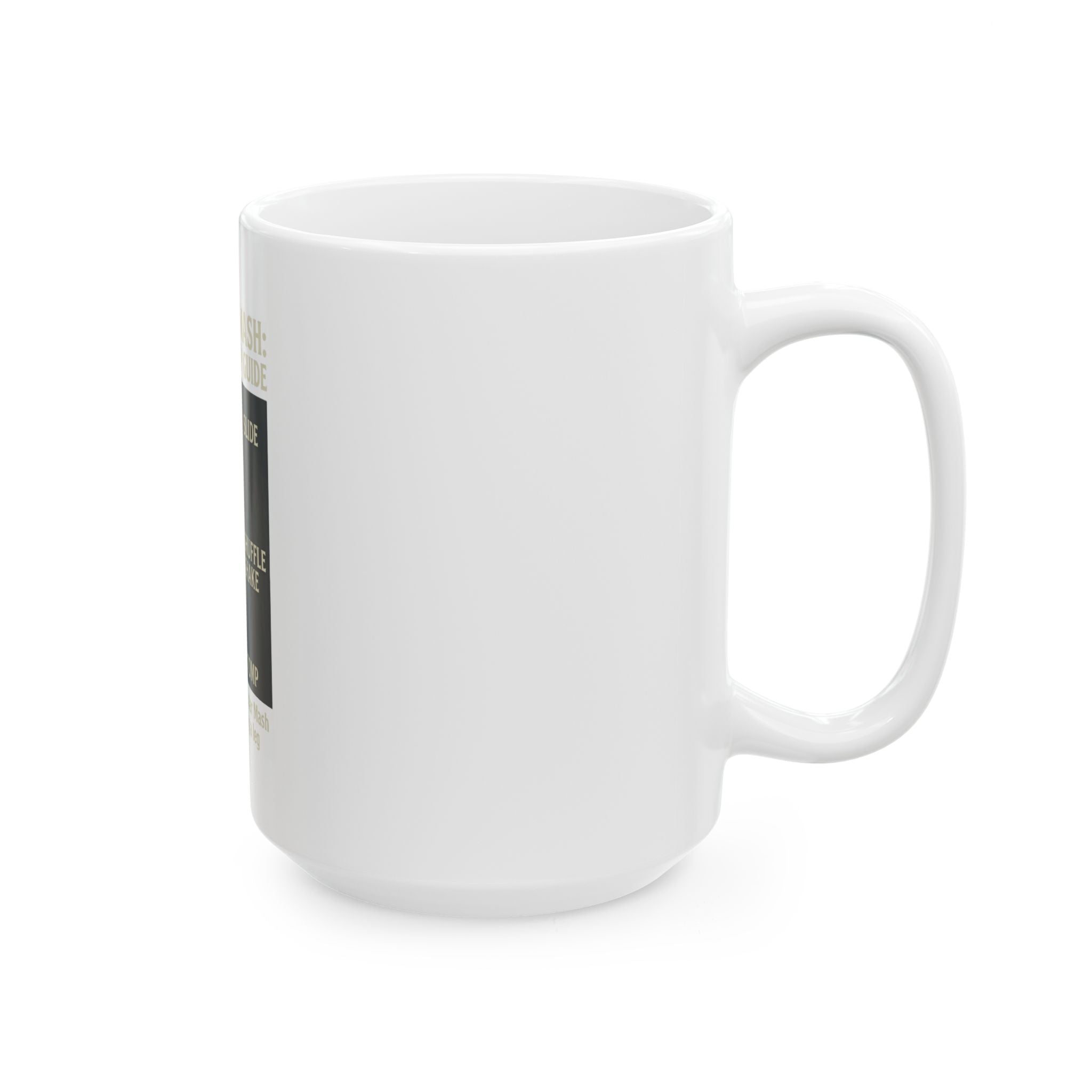 "Monster Mash" White Ceramic Mug