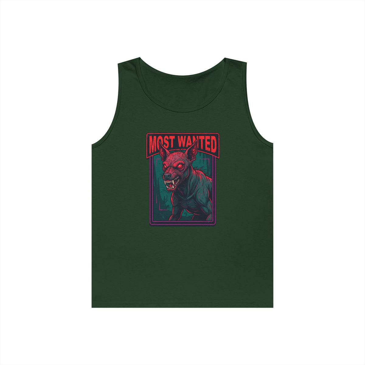 Color: Forest Green | Chupacabra (Puerto Rico-Latin America) Tank Top