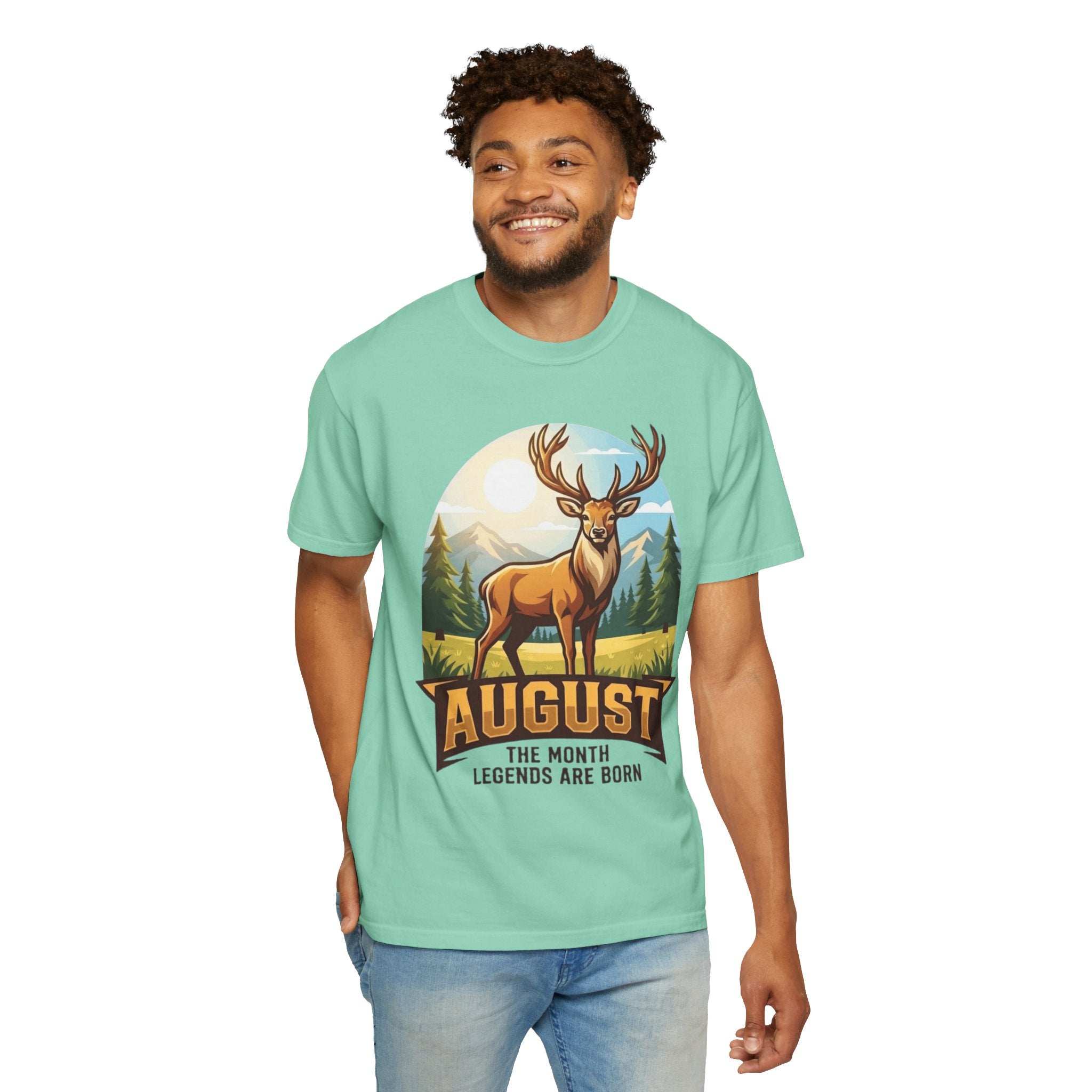 "August Legend" Unisex Garment-Dyed Tee