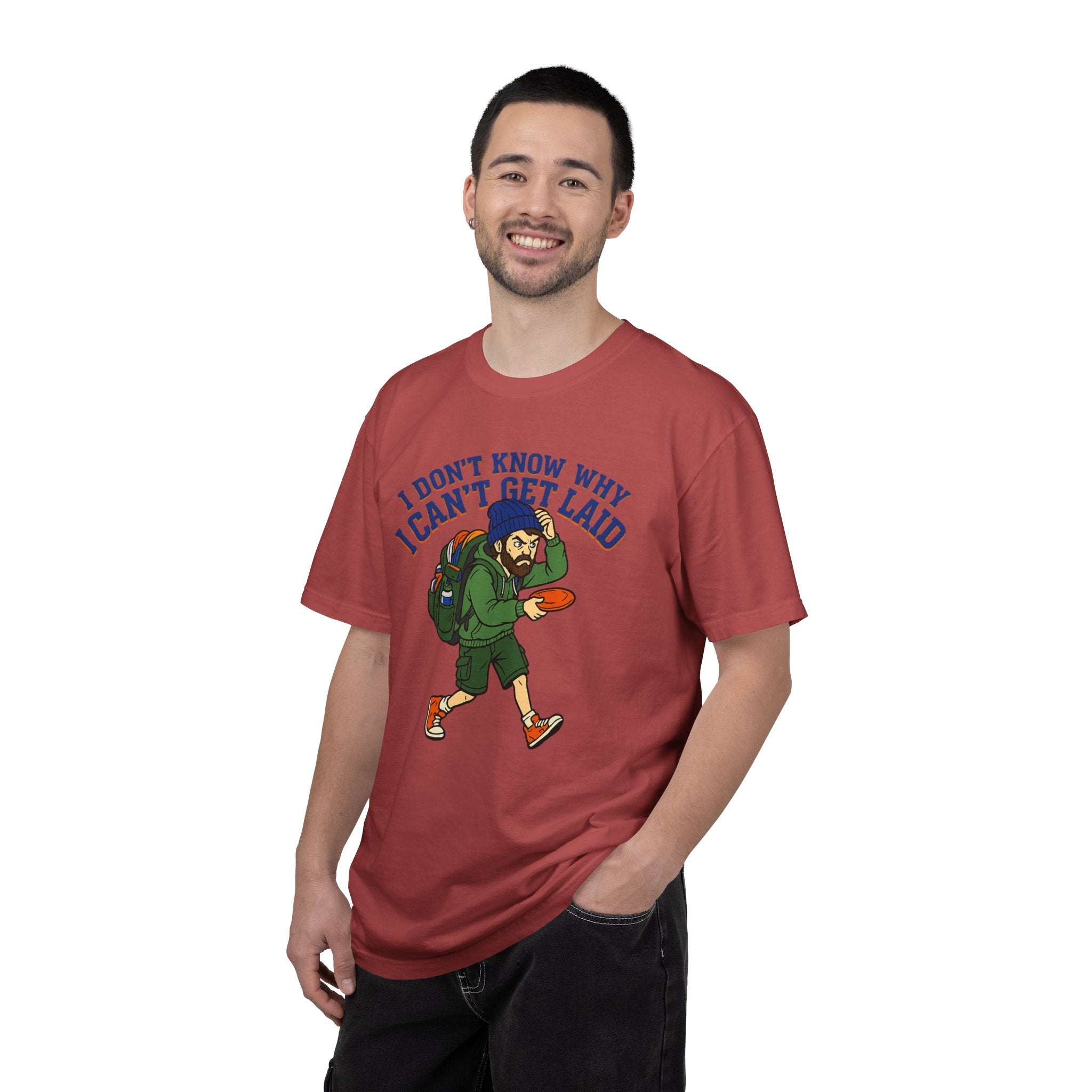 "Can't Get Laid" Unisex Garment-Dyed T-shirt