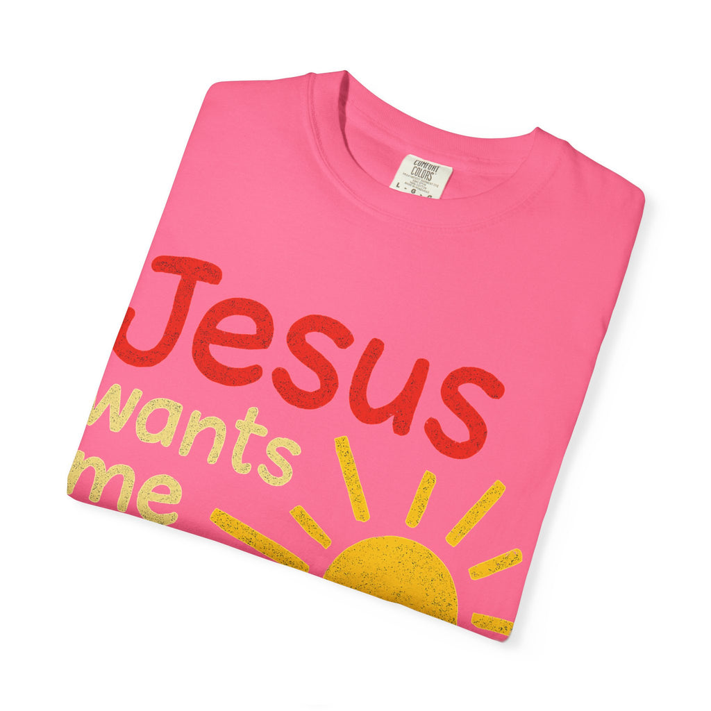 "Jesus Wants Me As An Apostate" Unisex Garment-Dyed T-shirt