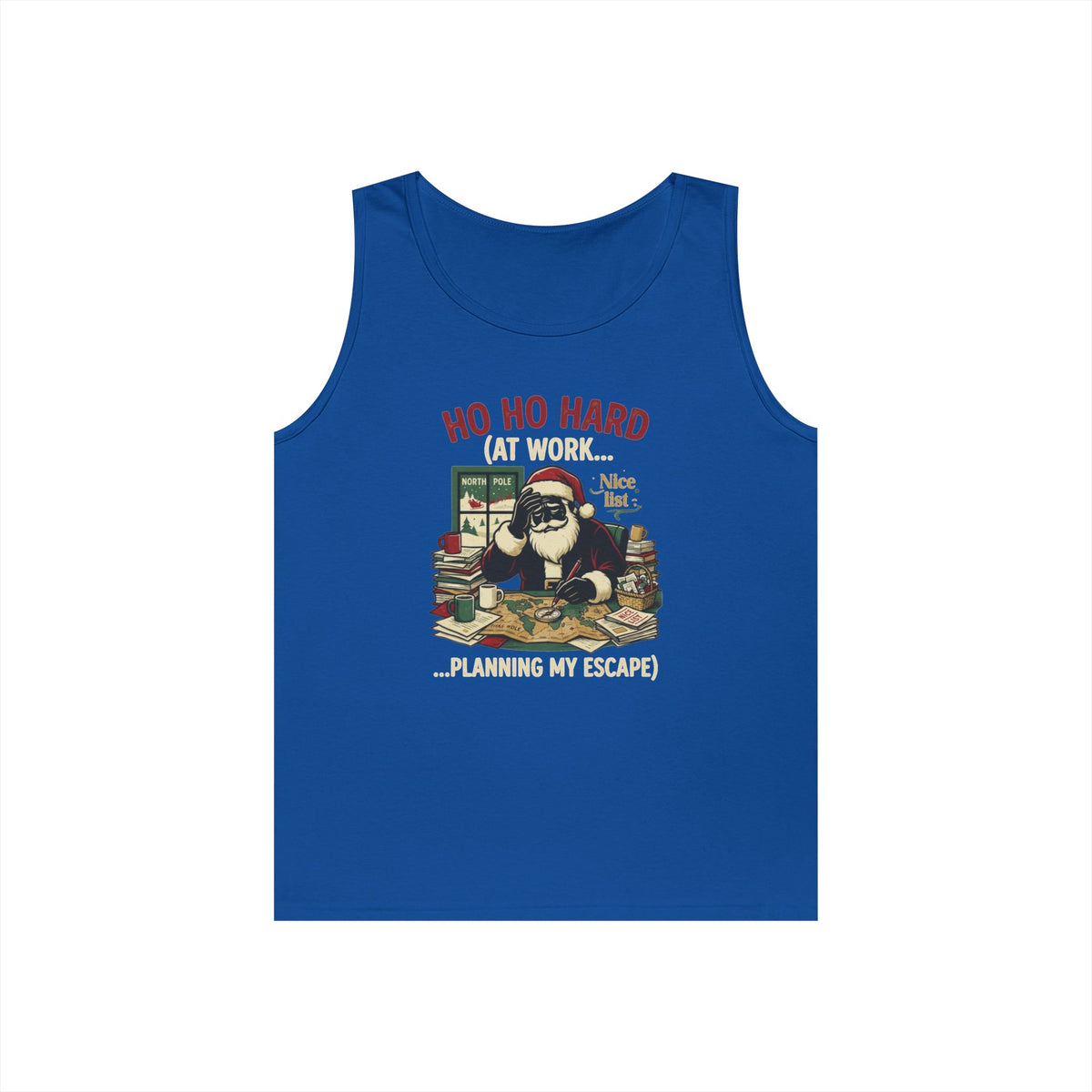 "Ho Ho Hard At Work" Tank Top