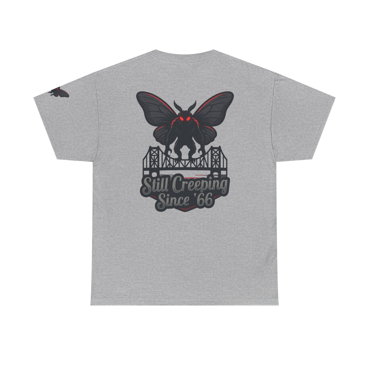 Color: Sport Grey | Mothman (West Virginia, USA) Premium Graphic Tee