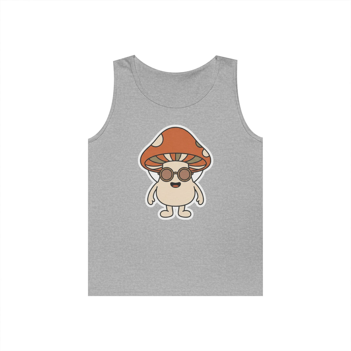 Color: Sport Grey | Shroom Man Tank Top
