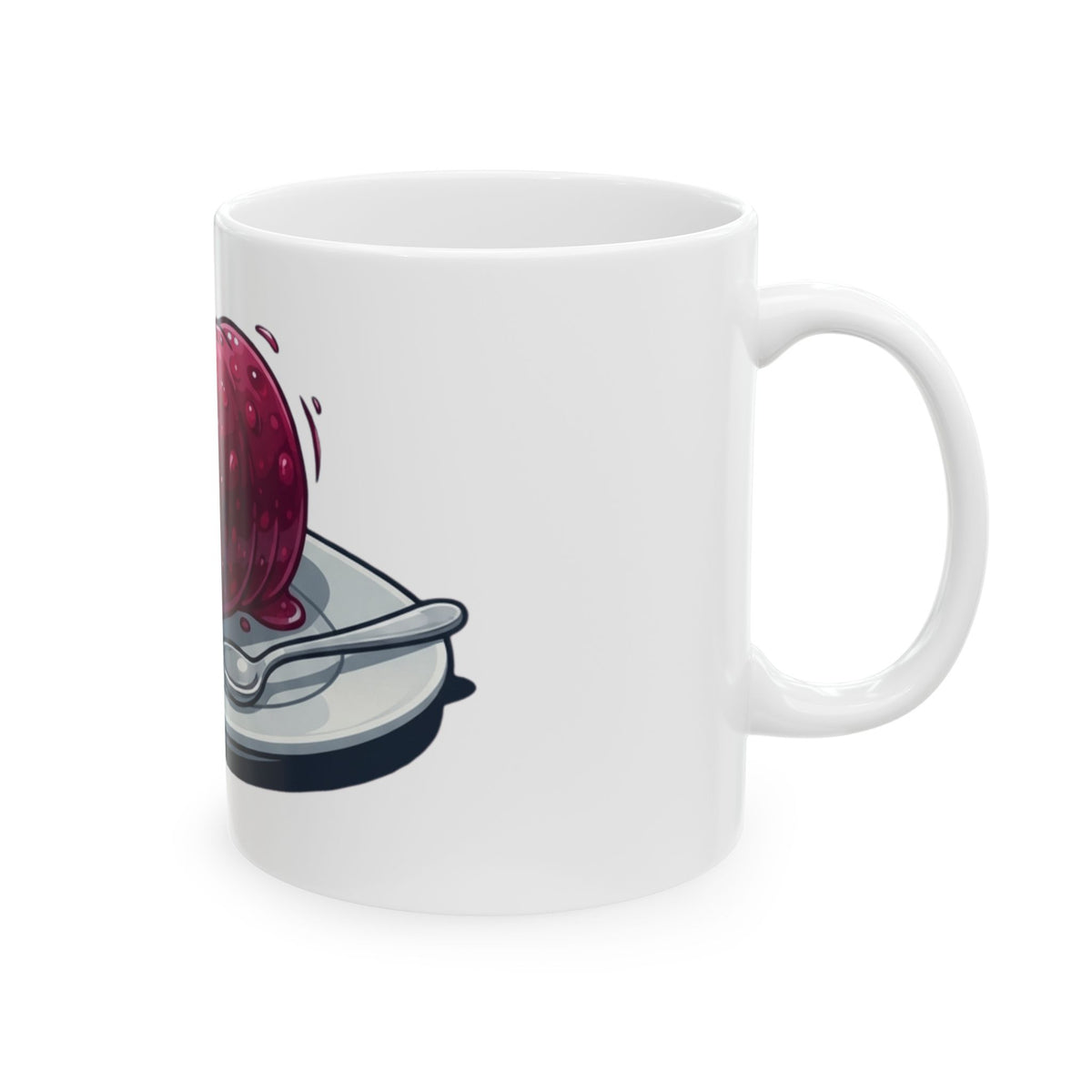 "Yes It's From A Can" White Ceramic Mug — Graphic