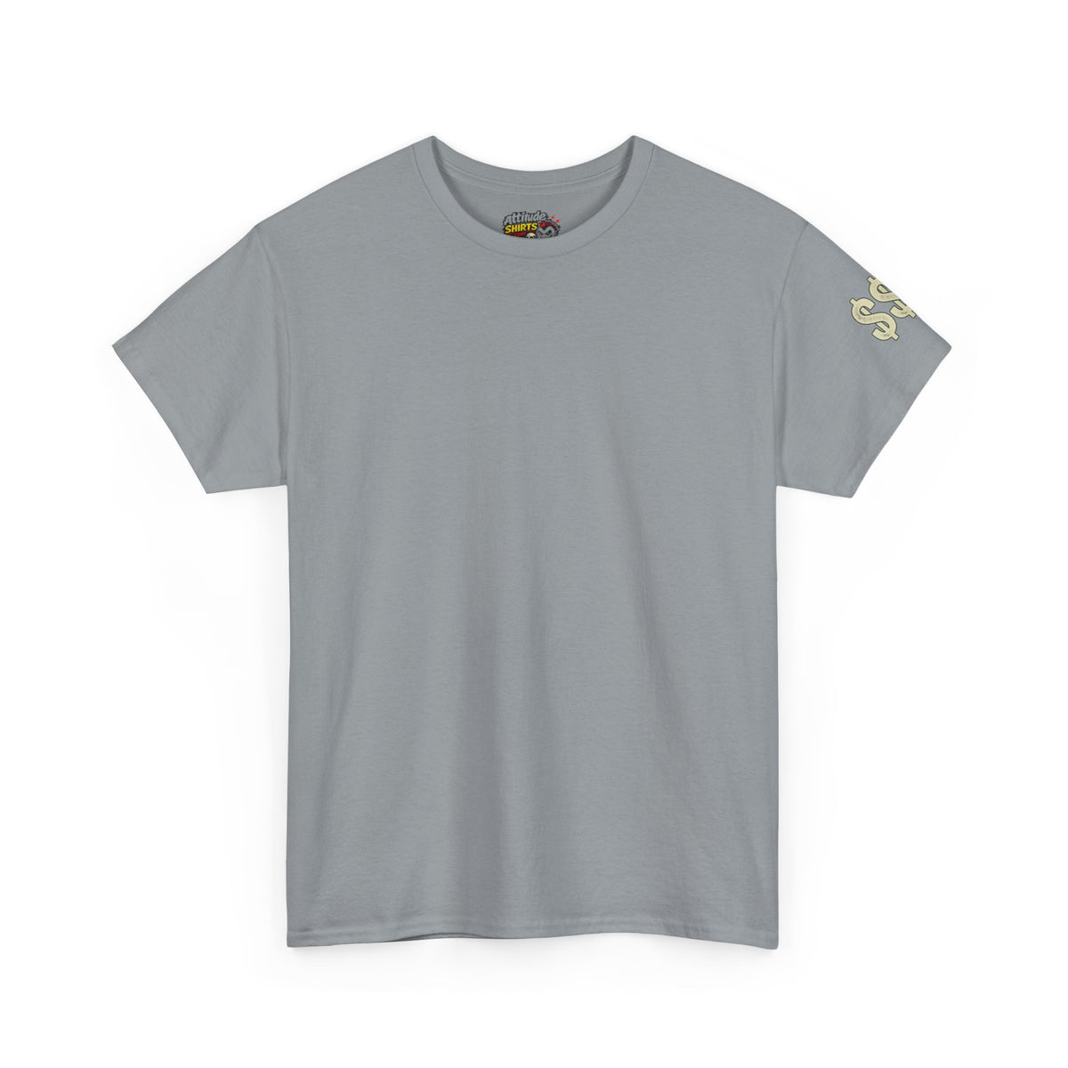 Color: Gravel | Technically Wealthy Premium Graphic Tee