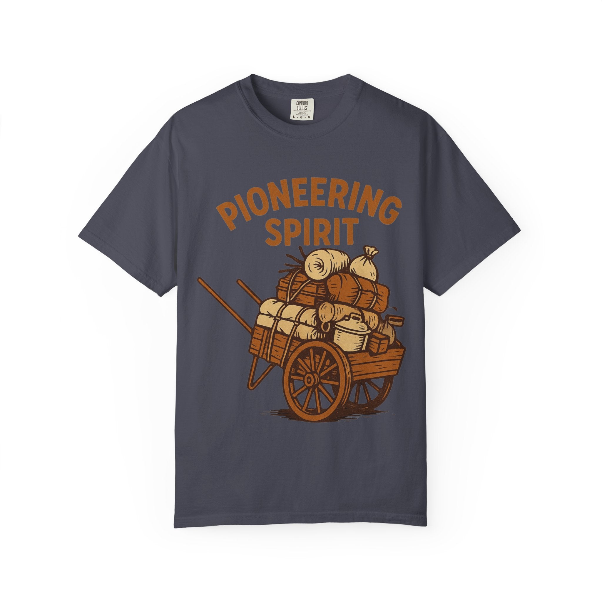 "Pioneering Spirit" Unisex Garment-Dyed T-shirt
